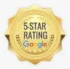 5-Star Rating on Google
