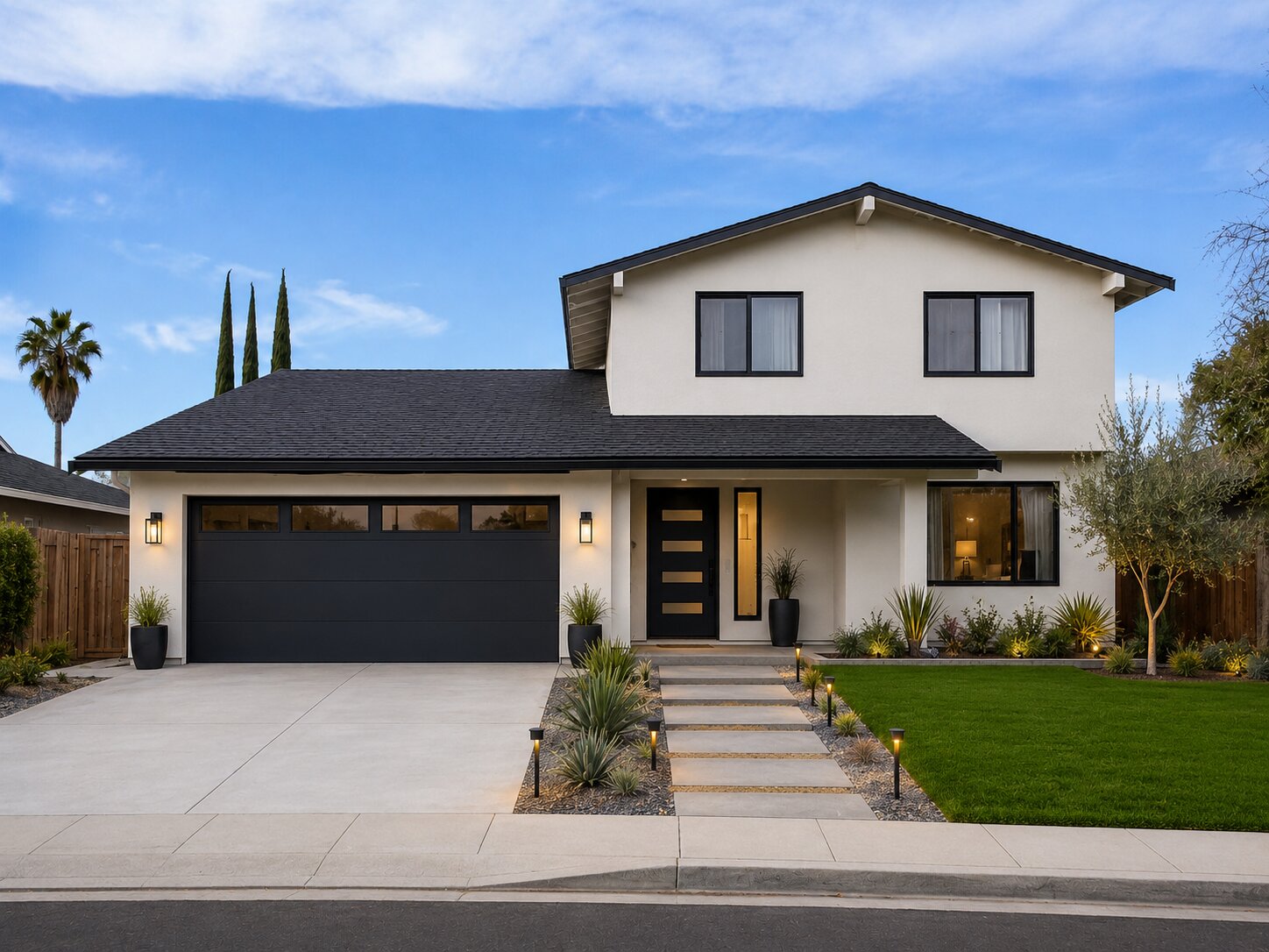 House exterior after remodel