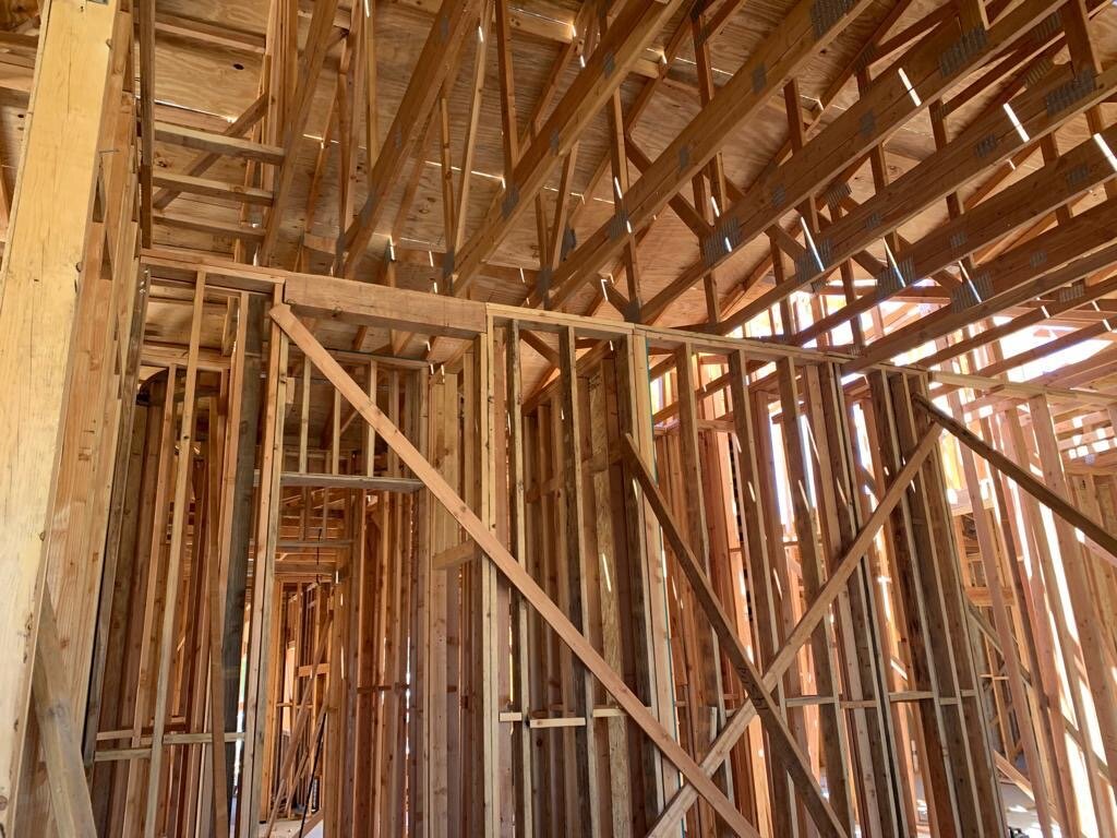 Room addition framing