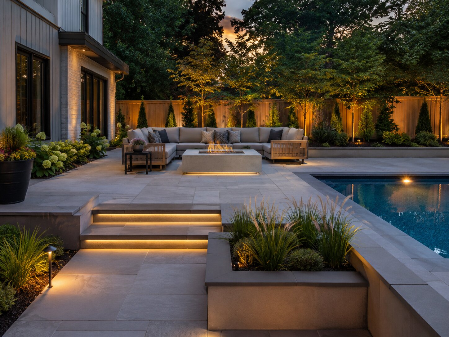 Paver walkway installation