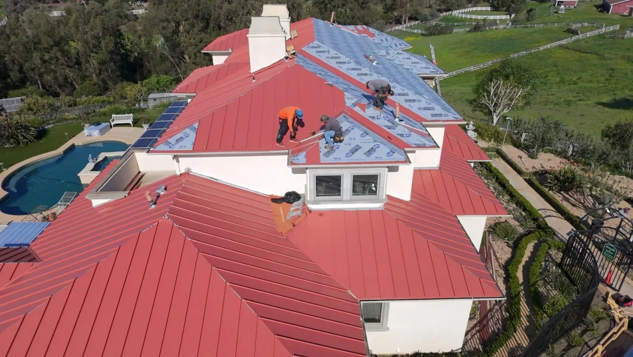 Roofing project completed by SG Construction & Design Inc.